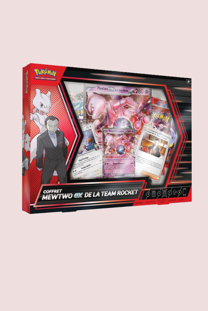 💠 Coffret Mewtwo EX de la&nbsp;Team Rocket (FR)