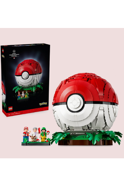 [Précommande] LEGO® Pokémon – Poké Ball Collector à Construire